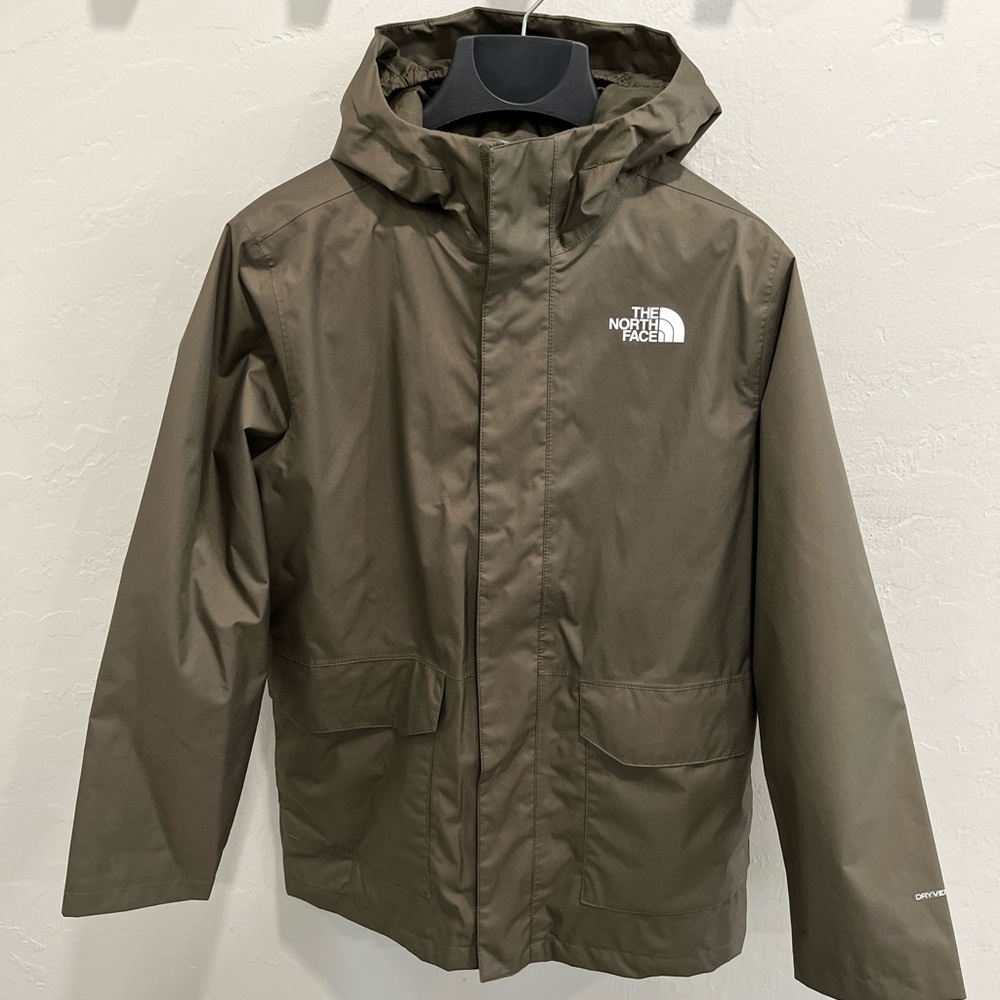 North Face Youth triclimate shell - size L